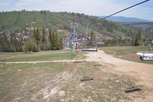 Poronin Ski Suche Ski Suche - widok z górnej stacji