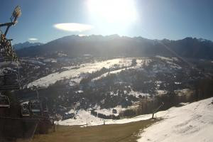 Kamera: Harenda Widok na stok z góry Zakopane Harenda Widok na stok z góry