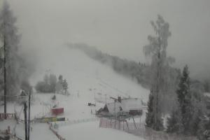 Szczawnica Palenica Widok na stok