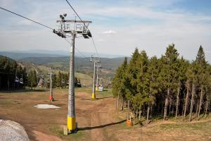 Zieleniec Zieleniec Zieleniec SKI Arena - Widok z górnej stacji