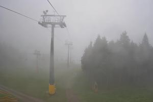 Zieleniec Zieleniec Zieleniec SKI Arena - Widok z górnej stacji