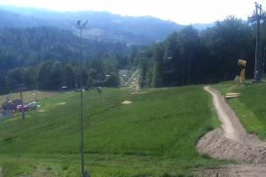Kamera: Nowa Osada Widok na stok Wisła Nowa Osada Widok na stok