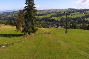 Kamera: Witów Ski Widok z dołu Zakopane Witów Ski Widok z dołu