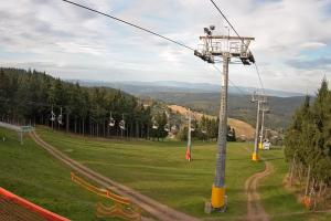 Zieleniec Zieleniec Zieleniec SKI Arena - Widok z górnej stacji