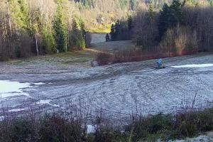 Laskowa-Kamionna Laskowa Ski Widok na stok