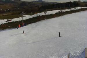 Kamera: Master Ski Widok na kolej krzesełkową Tylicz Master Ski Widok na kolej krzesełkową