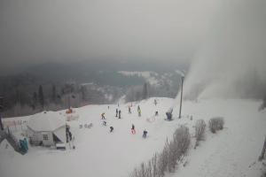 Wisła STOK – Stacja Narciarska Widok z górnej stacji