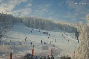 Stronie Śląskie Czarna Góra Dolny odcinek nartostrady "B", wyciąg BIBA