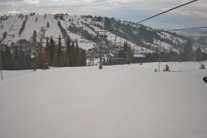 Poronin Ski Suche Ski Suche - widok z górnej stacji