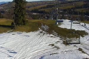 Kamera: Witów Ski Widok z dołu Zakopane Witów Ski Widok z dołu