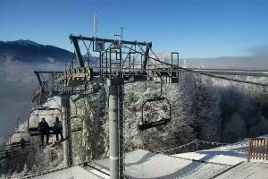 Zawoja - Mosorny Groń Zawoja Ski Widok na stok