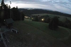 Kiczera KiczeraSki Widok na stok