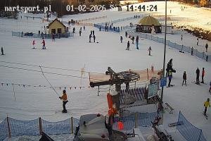 Rąblów Nartsport Widok na stok