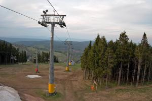 Zieleniec Zieleniec Zieleniec SKI Arena - Widok z górnej stacji