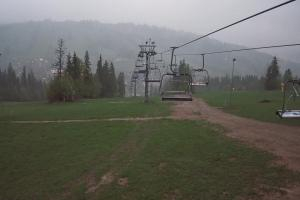 Kamera: Ski Suche Ski Suche - widok z górnej stacji Poronin Ski Suche Ski Suche - widok z górnej stacji