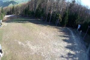 Kasina Wielka Kasina ski Górna stacja kolejki krzesełkowej