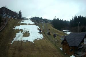 Kamera: Henryk Ski Widok na stok Krynica Henryk Ski Widok na stok