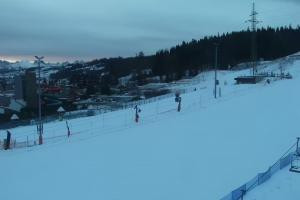 Kamera: Kotelnica Białczańska Dolna stacja, stok Białka Tatrzańska Kotelnica Białczańska Dolna stacja, stok