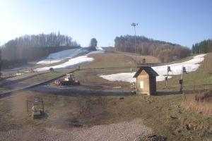 Siepraw Siepraw Ski Widok z kamery na stok w Sieprawiu