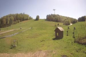 Siepraw Siepraw Ski Widok z kamery na stok w Sieprawiu