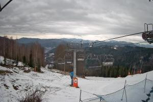 Wisła Soszów WISŁA SOSZÓW - widok na trasę nr 1