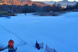 Kamera: Czorsztyn Ski Widok z górnej stacji Czorsztyn Kluszkowce Czorsztyn Ski Widok z górnej stacji