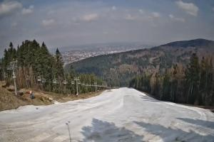 Myślenice Myślenice SN Widok z górnej stacji