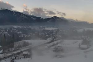 Kamera: Szymoszkowa Widok z karczmy Pająkówka Zakopane Szymoszkowa Widok z karczmy Pająkówka