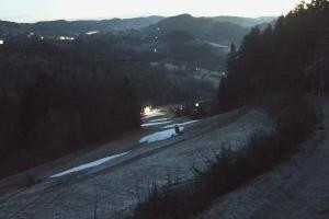 Laskowa-Kamionna Laskowa Ski Widok na stok