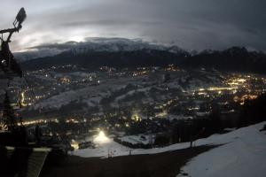 Kamera: Harenda Widok na stok z góry Zakopane Harenda Widok na stok z góry