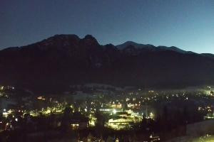 Zakopane Szymoszkowa Widok z karczmy Pająkówka