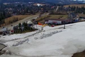 Zakopane Szymoszkowa Widok z karczmy Pająkówka