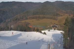 Kamera: Czorsztyn Ski Widok z górnej stacji Czorsztyn Kluszkowce Czorsztyn Ski Widok z górnej stacji