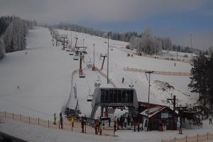 Krynica Słotwiny Widok na stok