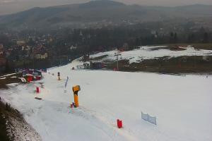 Kamera: Master Ski Widok na kolej krzesełkową Tylicz Master Ski Widok na kolej krzesełkową