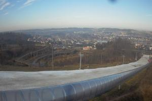 Kurzętnik Kurza Góra Kurza Góra widok na stok