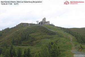 Bad Kleinkirchheim Bad Kleinkirchheim widok na Kaiserburg