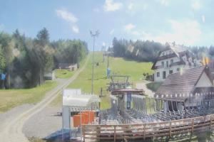 Spytkowice Beskid Ski Widok na stok
