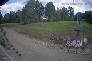 Kiczera KiczeraSki widok na kolej