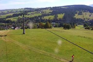 Kamera: Witów Ski Widok z dołu Zakopane Witów Ski Widok z dołu