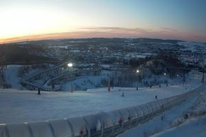 Kurzętnik Kurza Góra Kurza Góra widok na stok