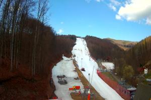 Wisła STOK – Stacja Narciarska Widok z dolnej stacji