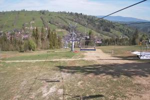 Poronin Ski Suche Ski Suche - widok z górnej stacji