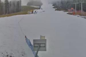 Krynica Jaworzyna Krynicka Widok ze stacji dolnej kolei gondolowej (648 m n.p.m.)