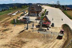 Bukowina Tatrzańska Rusiń-ski Widok na stok