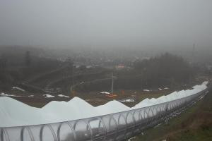 Kurzętnik Kurza Góra Kurza Góra widok na stok