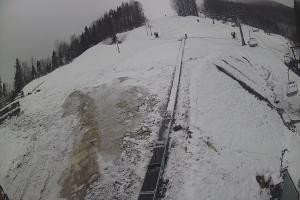 Brenna Ski Dolina Brenna Kamera 1 widok z dolnej stacji