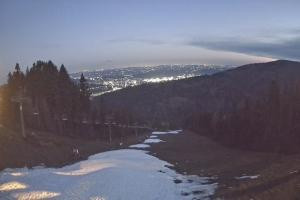 Myślenice Myślenice SN Widok z górnej stacji