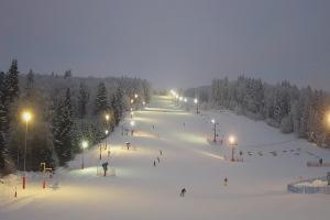 Ustrzyki Dolne Laworta ski Laworta ski - dolna stacja