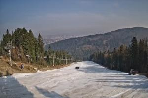 Myślenice Myślenice SN Widok z górnej stacji